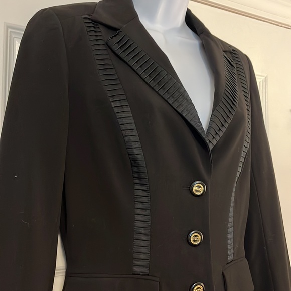 Cache black pantsuit with ribbon detail - Picture 6 of 13